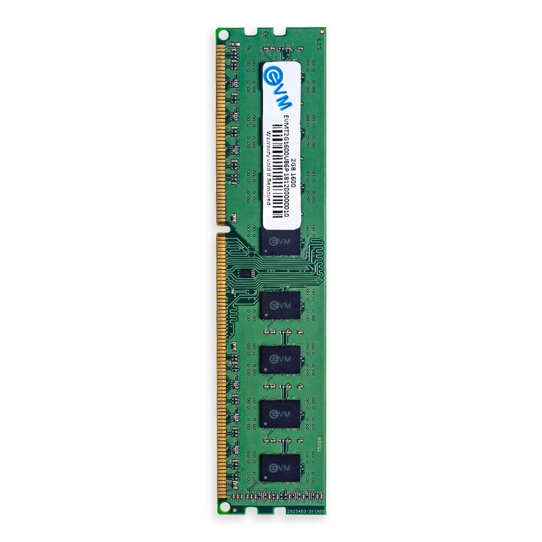 EVM Desktop Ram 2GB DDR3 1600Mhz view 2